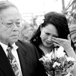 wedding photography emotion bridal and father in cozumel
